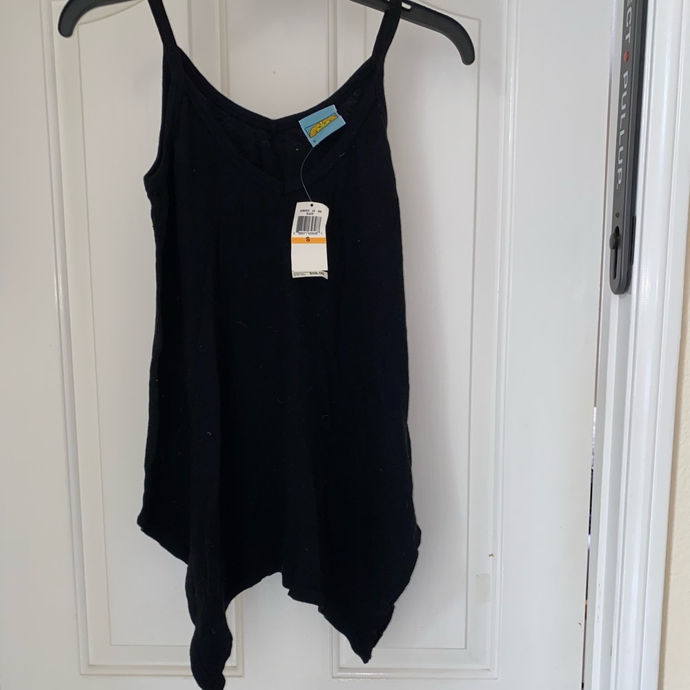 C&C California black tunic tank top BNWT